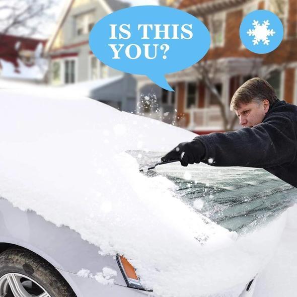 【Early Holiday Sale 70% OFF】 Universal Windshield Snow & Ice Defense Cover