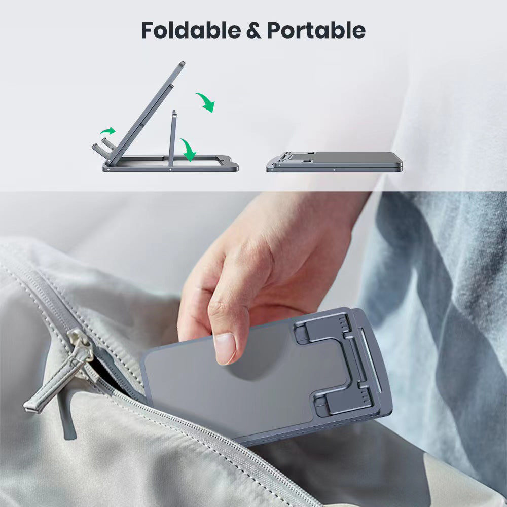 Aluminum Alloy Foldable Liftable Phone & Tablet Stand