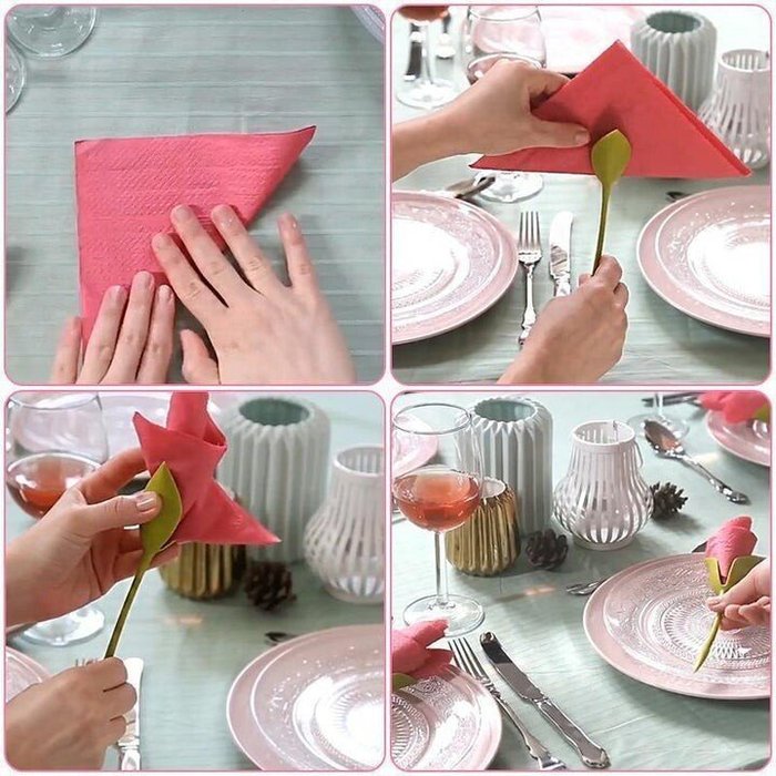 【🎉Last Day Save 48% OFF】Bloom Napkin Holder - Make life romantic