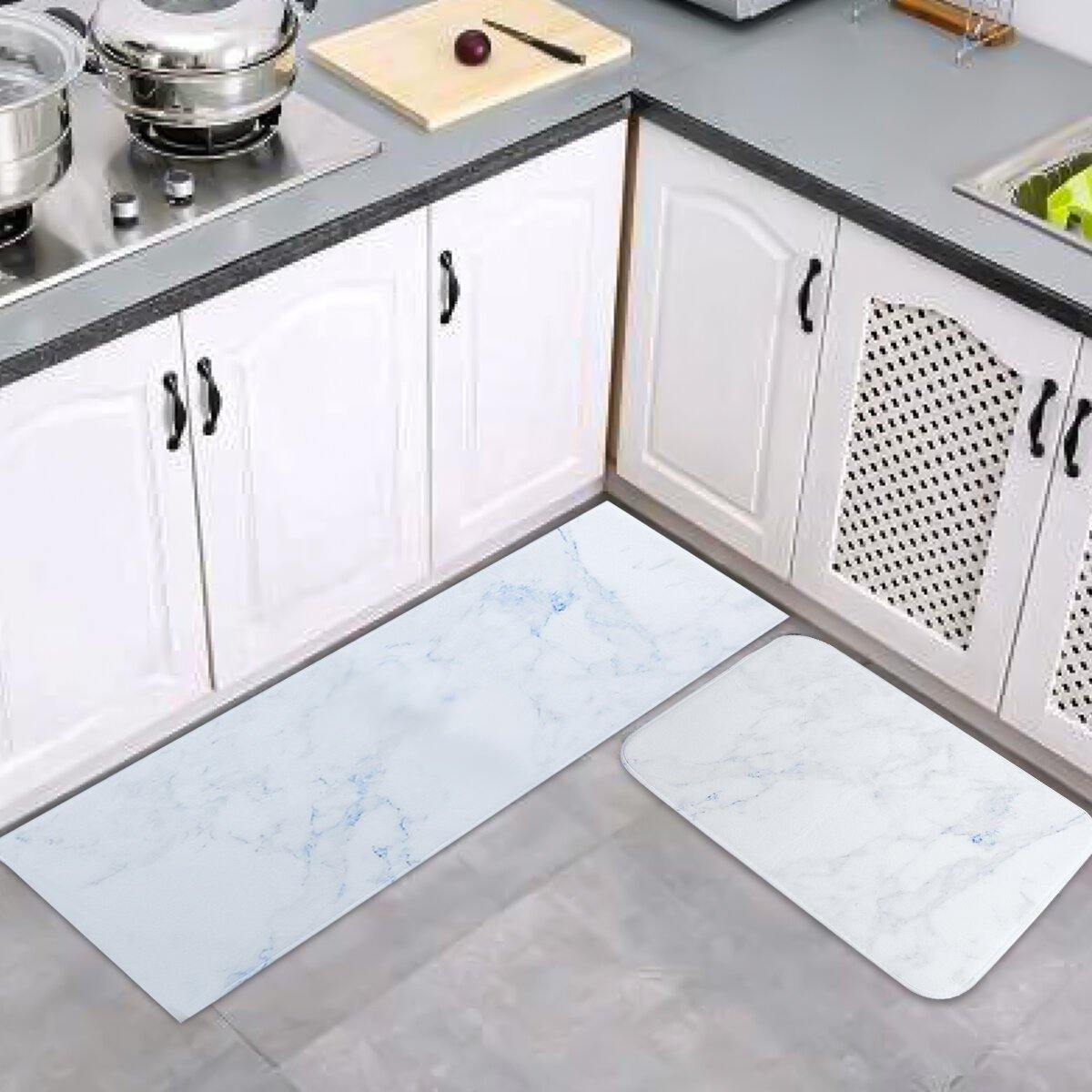 Non-Slip Kitchen Floor Mat Washable Machine Rug Hallway Absorption Doormat Entrance Balcony Hotel Carpet