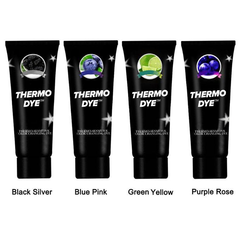 Tinte para el cabello que cambia de color con detección térmica 【Promoción de último día: 50% de descuento】