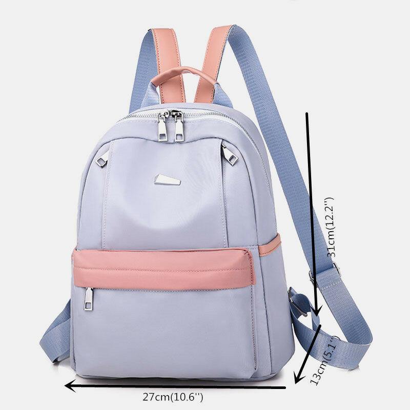 Damen Multi-Carry Outdoor Schultasche Casual Travel Kleiner Rucksack Handtasche 