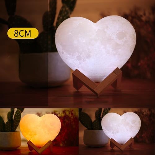 Cute Heart Shape Night Lamp Gift