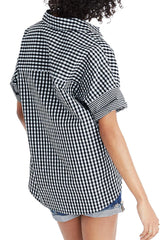 Gingham Button Up Shirt