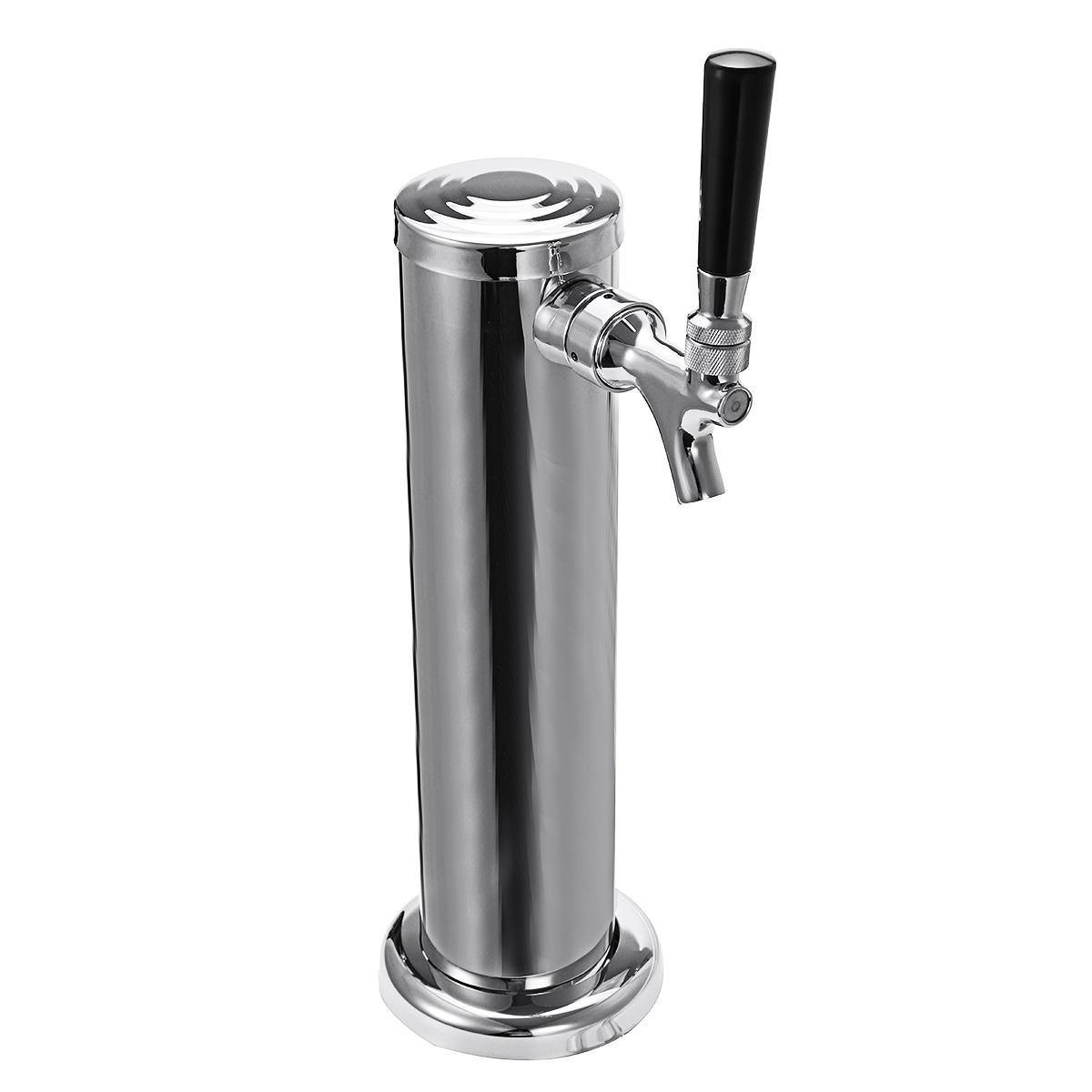 Edelstahl Juice Brewage Draft Single Dispenser Faucet Tap Drink Tower Bar 