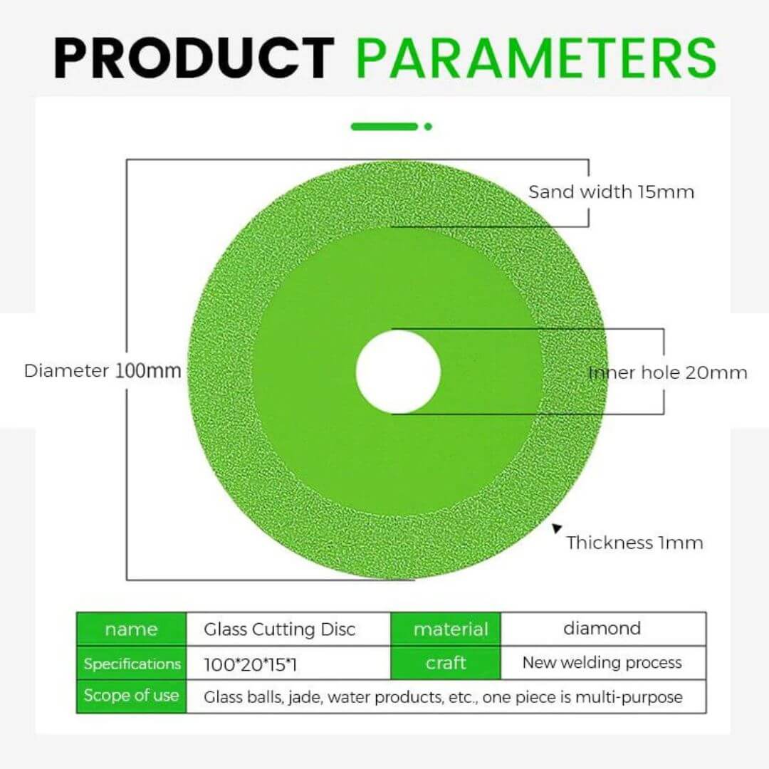 Glass Cutting Diamond Disc