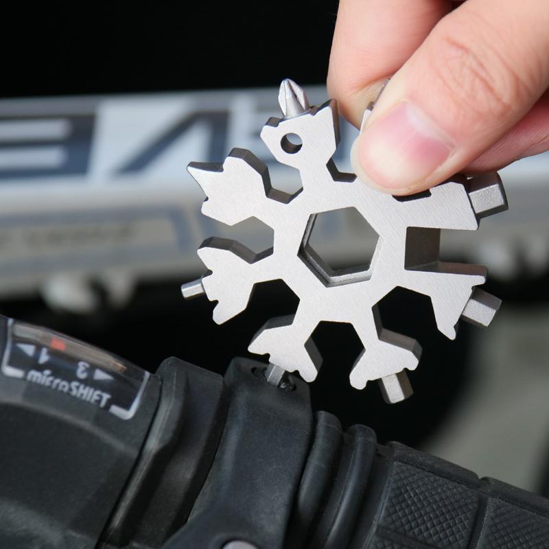 【LAST DAY SALE】18-in-1 Stainless Steel Snowflake Multi-Tool