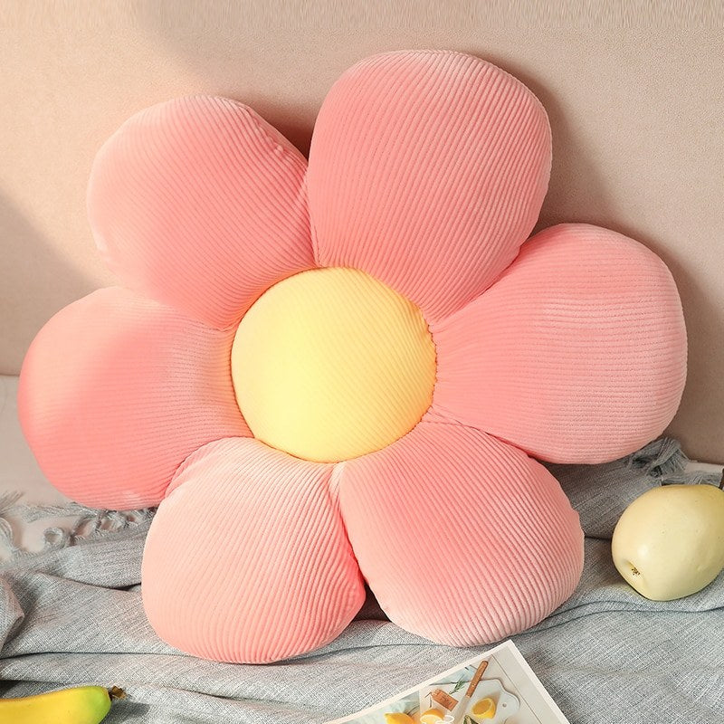 Daisy Flower Floor Pillow  Home Decorative Seating Cushion