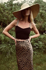 Street Fever Leopard Print Skirt