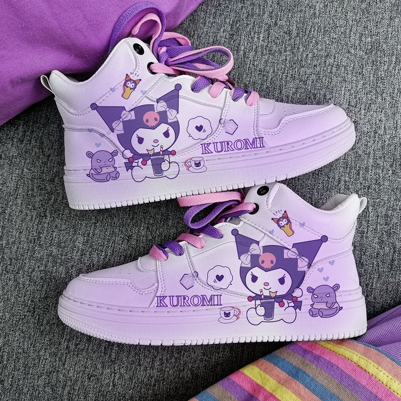 Süße Kawaii Kulomi High-Top-Bequem-Sneaker