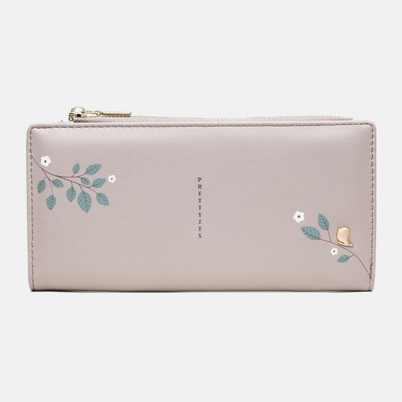 Women 10 Card Slots Long Wallet Purse Phone Bag