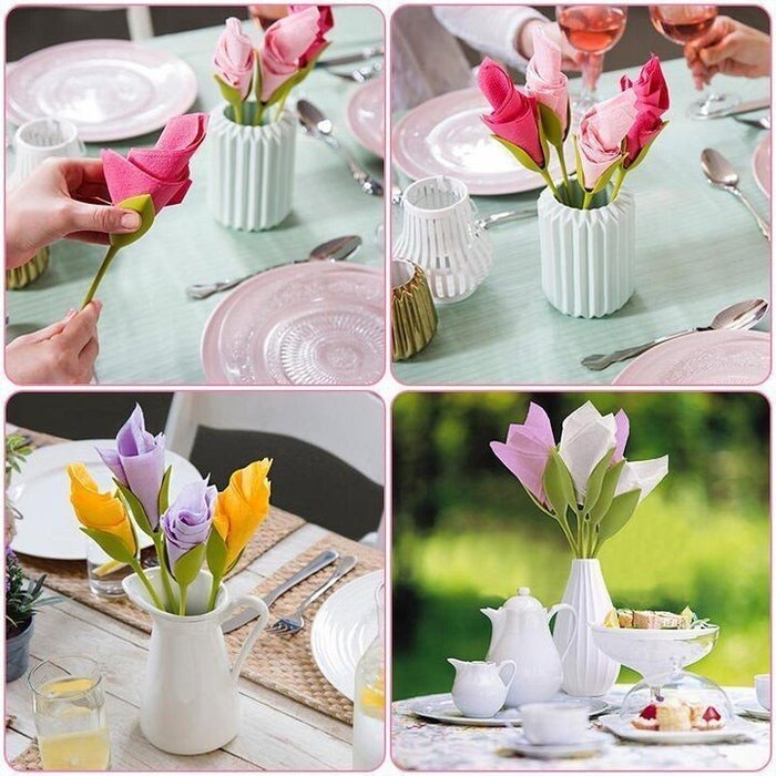 【🎉Last Day Save 48% OFF】Bloom Napkin Holder - Make life romantic