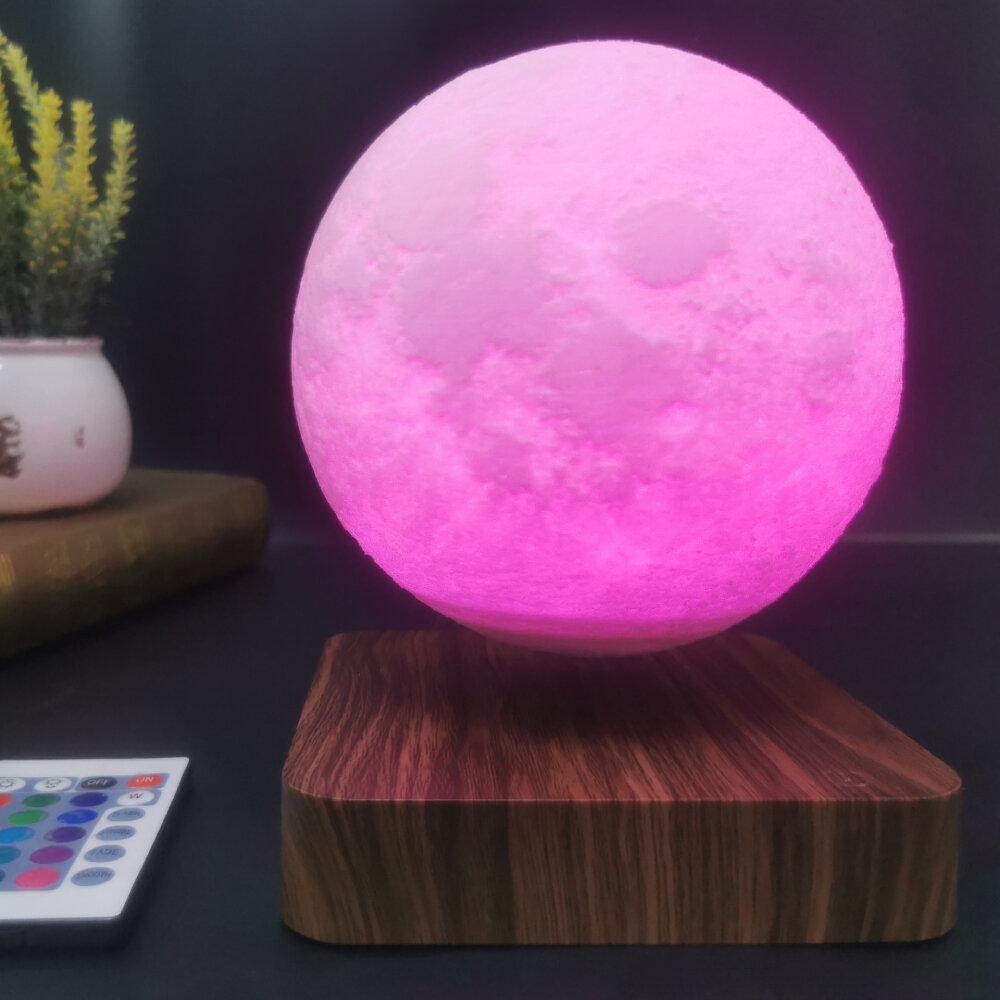 Magnetische Levitation LED Touch 3D Druck Licht Schlafzimmer Mond Nacht Lampe Valentinstag Geburtstag Geschenke Home Dekoration Nachtlicht 