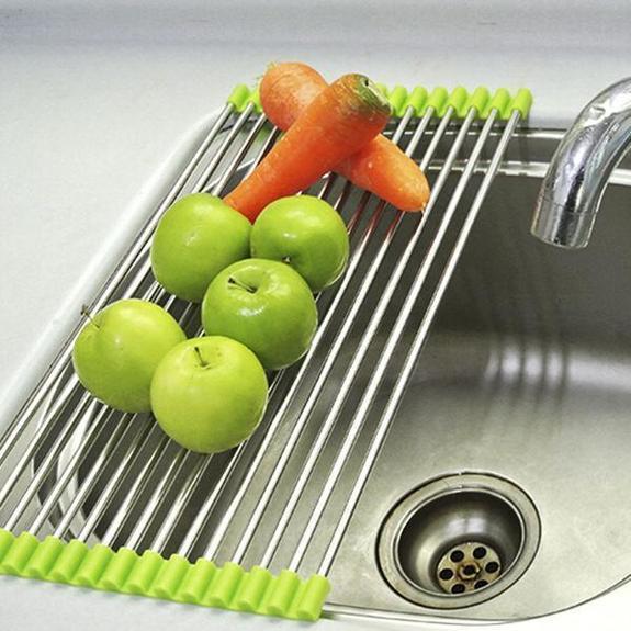 Rolling Sink Rack