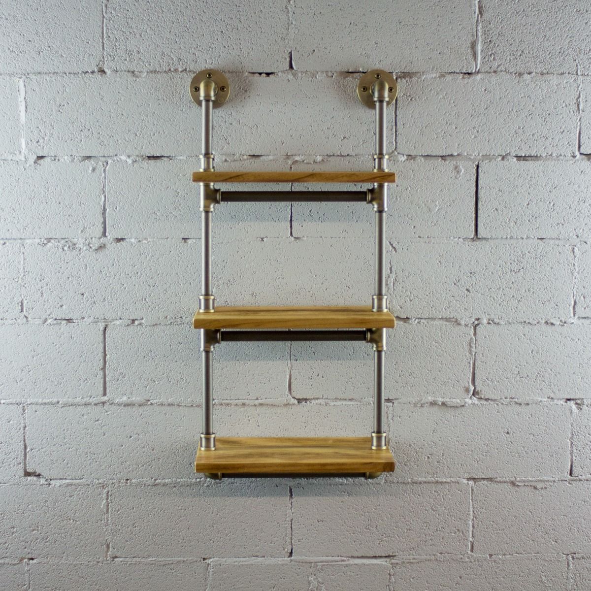 Three Tier Wall Mounted Shelves