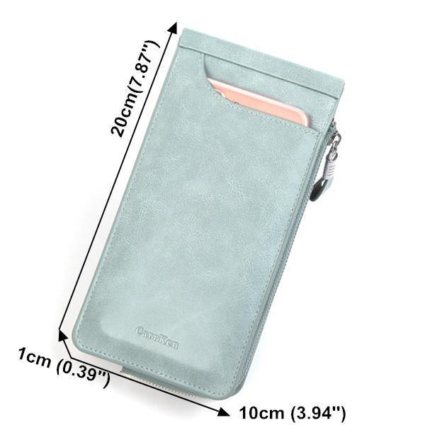 Trifold Men And Women Ultra-thin 26 Card Slot Wallet