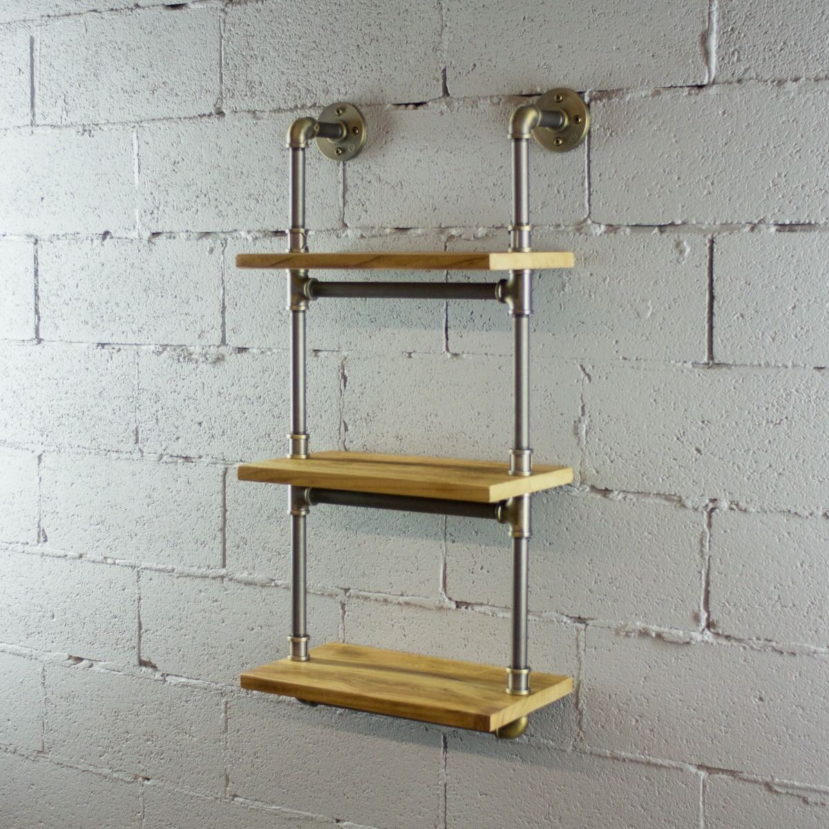 Three Tier Wall Mounted Shelves