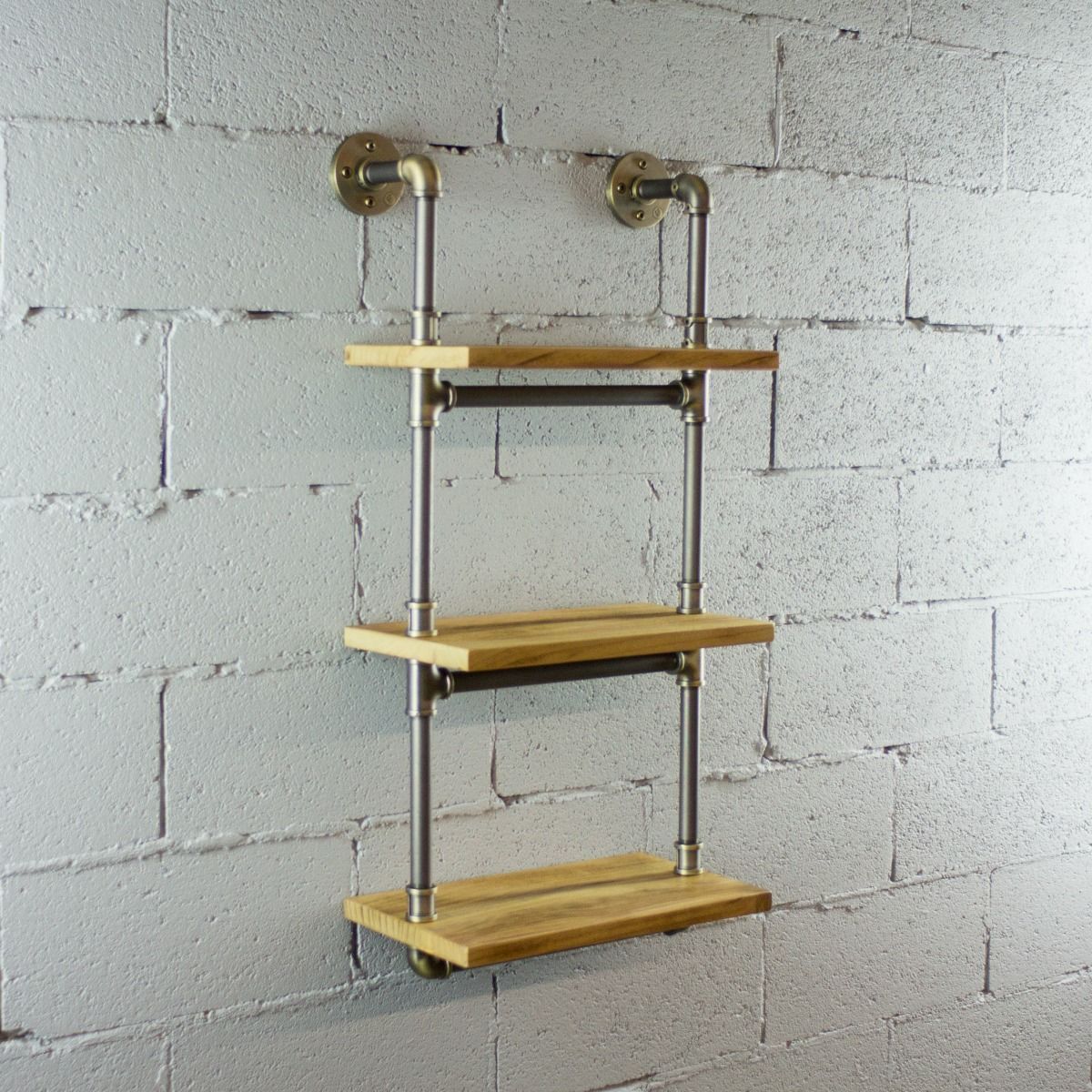 Three Tier Wall Mounted Shelves