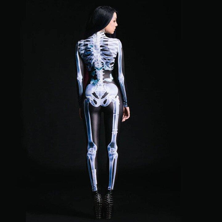 Body de esqueleto luminoso sexy 🎃OFERTA DE HALLOWEEN: 50 % DE DESCUENTO🎃