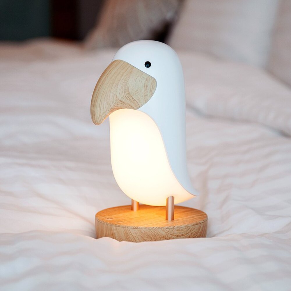 Textured Healing Bird Night Light