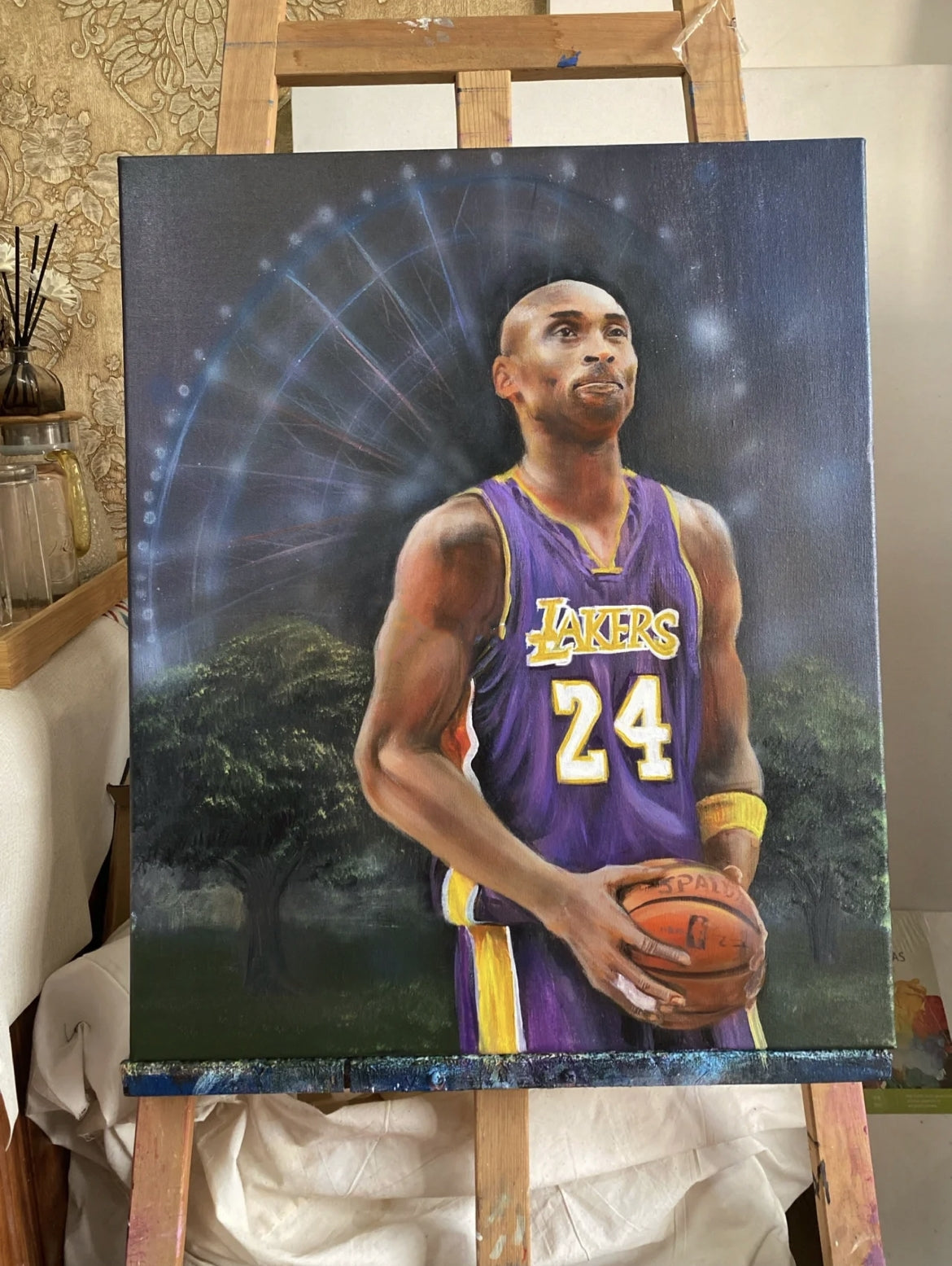 Custom hand-painted oil painting