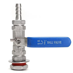 1/2" Ball Valve 304 Stainless Steel Ball Valve For Home Brew Beer Kettle Pot