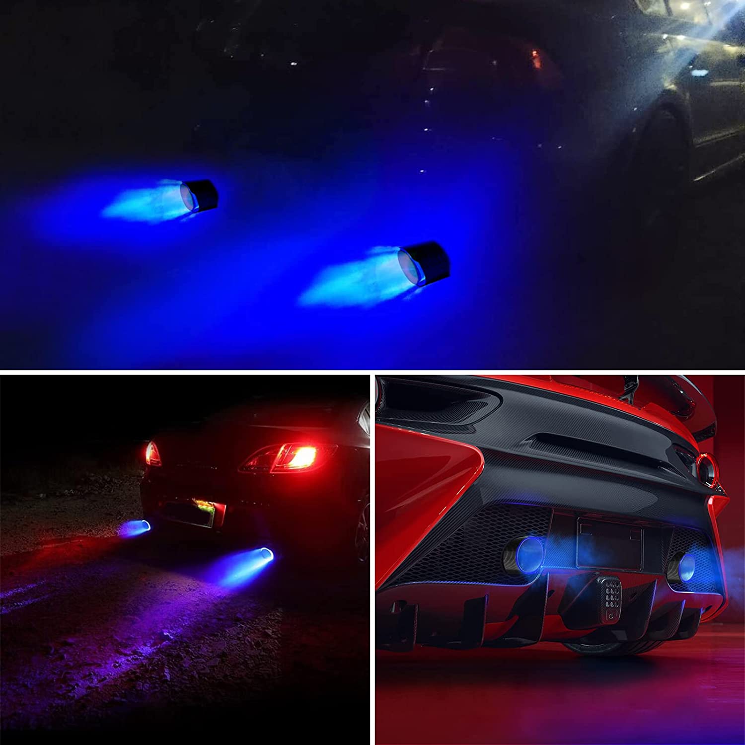 Cars LED-Auspuff-Schalldämpferspitze