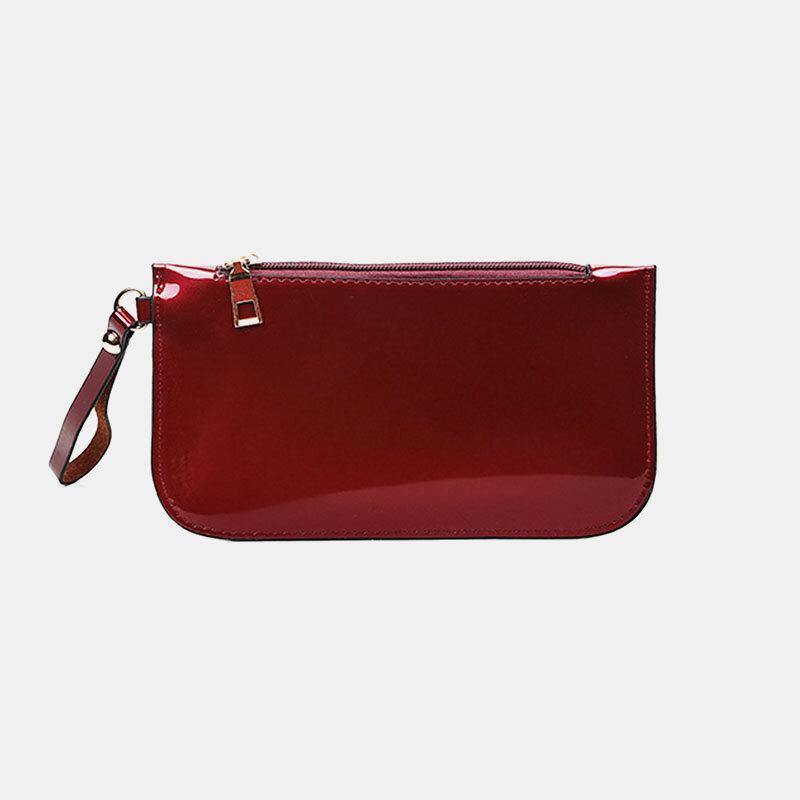 Frauen 3PCS PU Leder Multi-stück Leder Einfarbig Damen Taschen Handtasche Clutch Bag Umhängetasche 