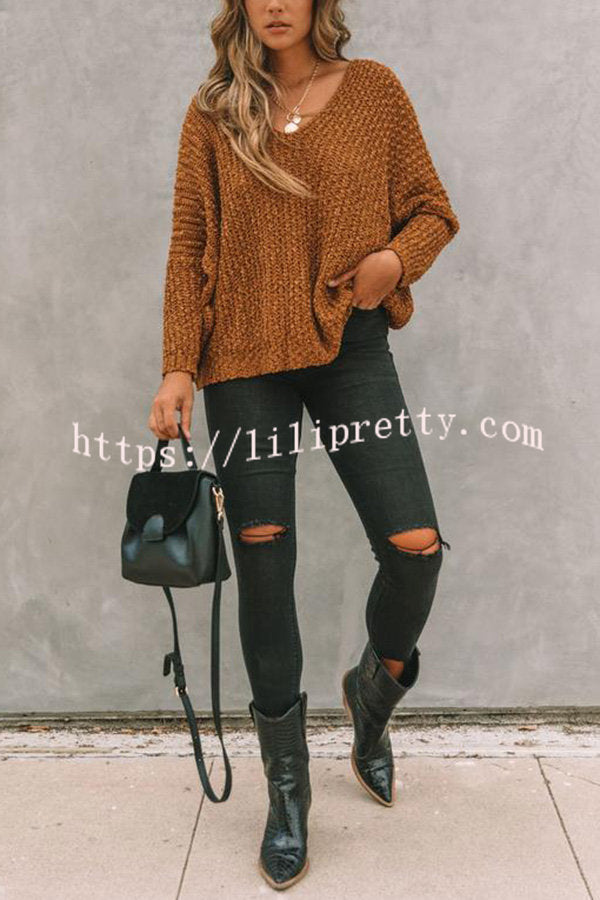 Lilipretty Obsessed with Me Knit Sweater