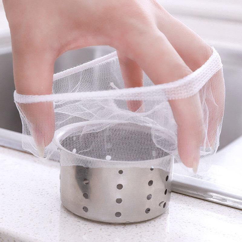 50pcs Kitchen Sink Filter Kitchen Sink Drainage Filter Sewer Anti-blocking Missing Net