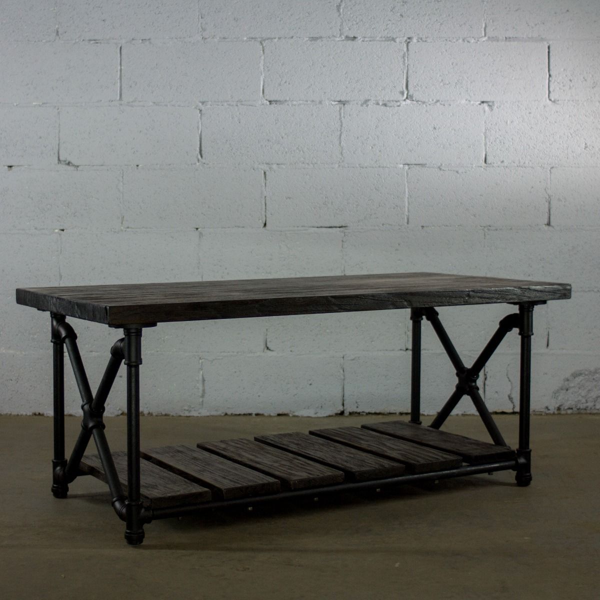 Modern Rectangular Two Tier Center Piece Table