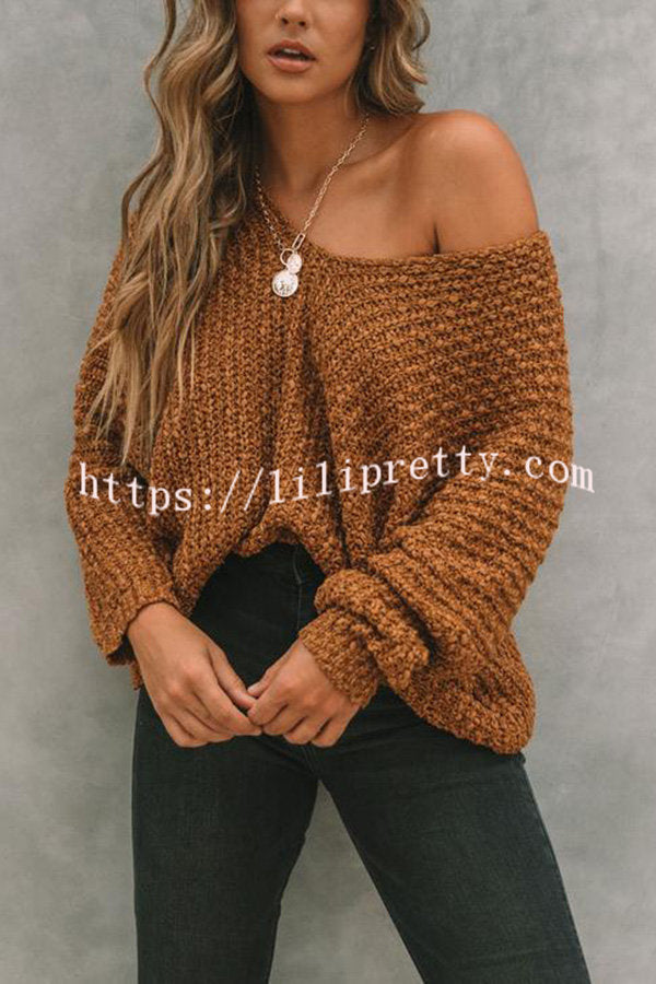 Lilipretty Obsessed with Me Knit Sweater