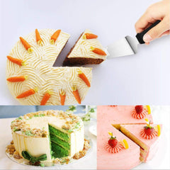 52Pcs/set Tool Cake Decorations Set Gift Kit Baking Supplies Turntable Spatula Stand Diy Equipment for Kids Home