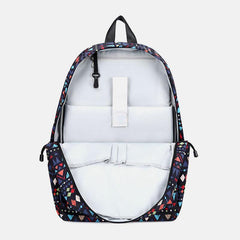 Women Waterproof Bohemian Printed National Backpack School Bag