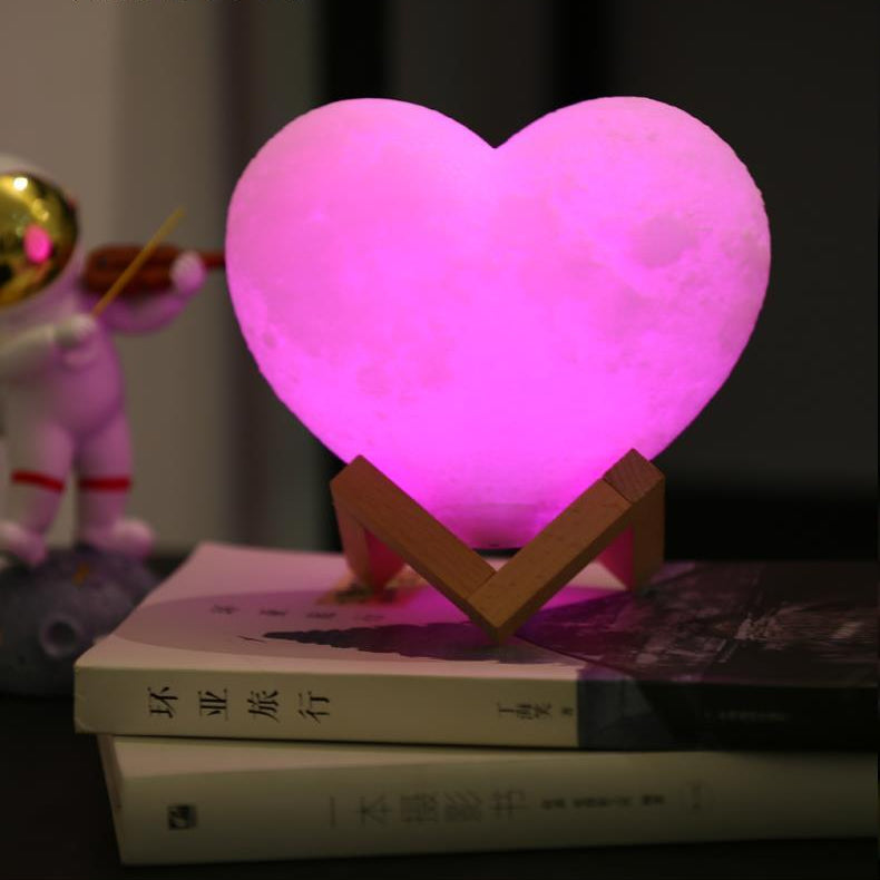 Cute Heart Shape Night Lamp Gift