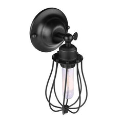 Industrial Droplet Cage Wall Lamp