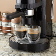 D'Angelo® Double Walled Thermo Espresso Glasses, 2.7 Ounces - Set of 4