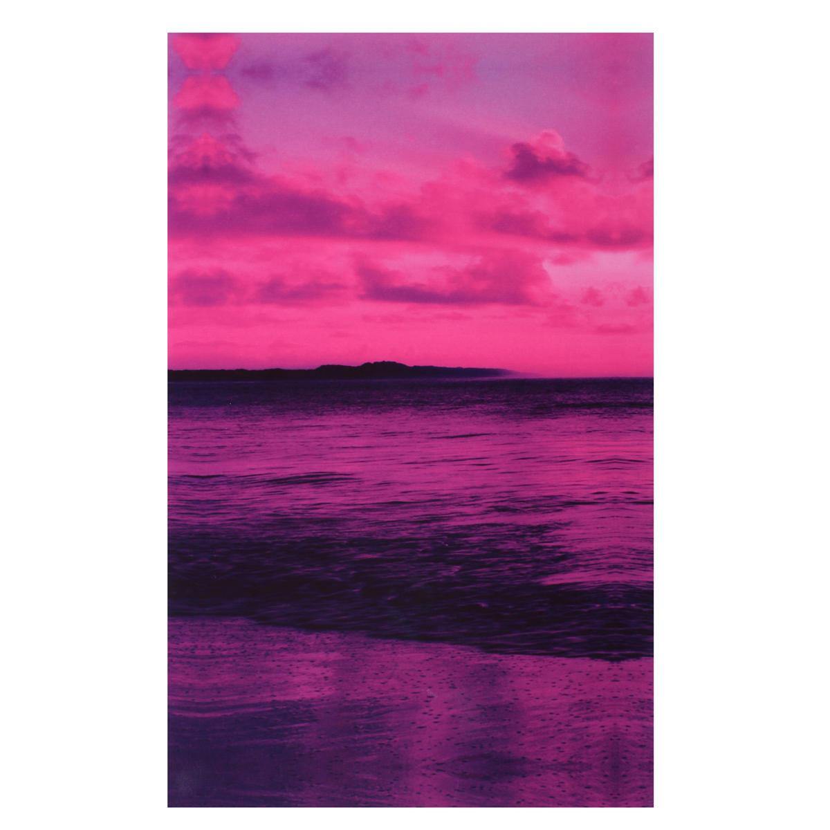 Purple Sea Sunset Modern Frameless HD Canvas Print Home Art Wall Picture Poster Wall Paintings