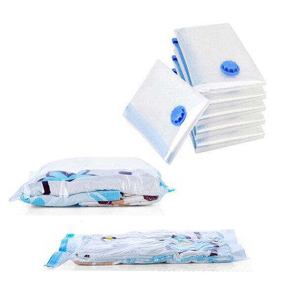 5 PCS Vacuum Storage Bag Space Saving Anti Pest Clothes Quilts Storage Bag