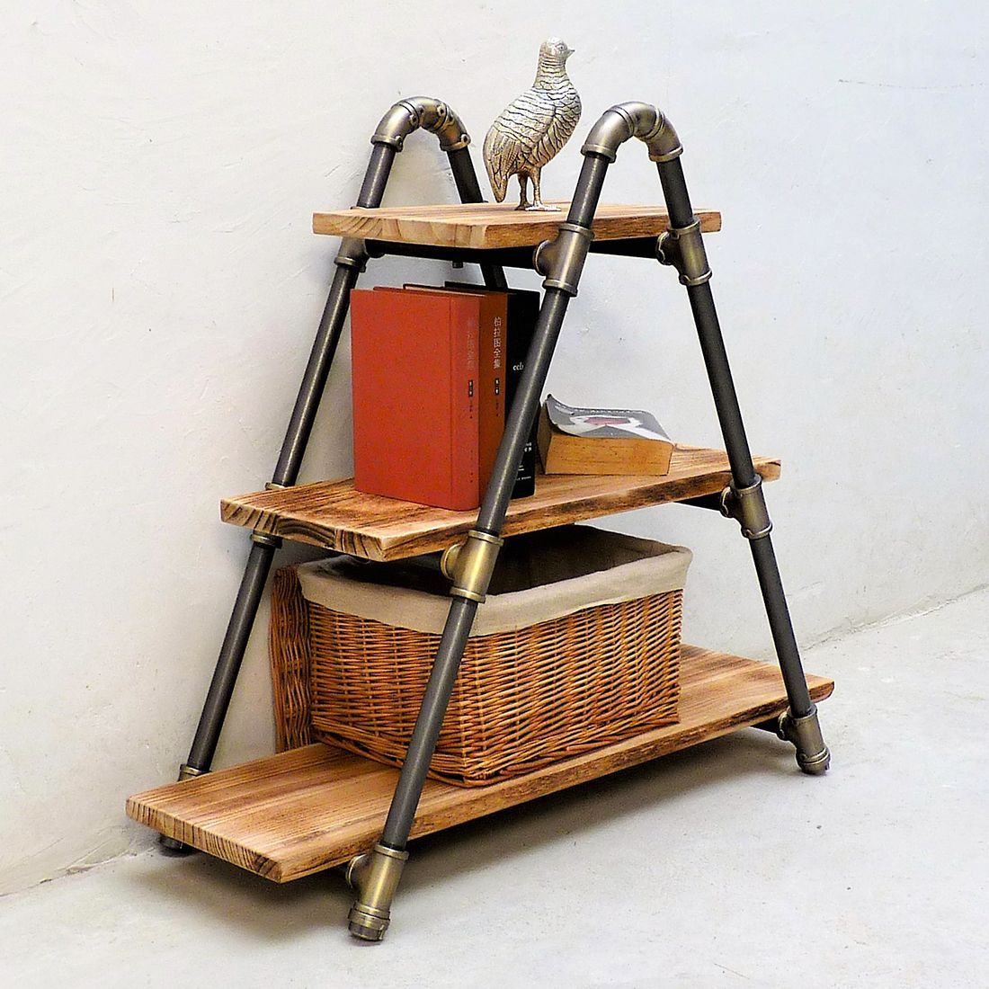 Three Shelf Display Bookcase