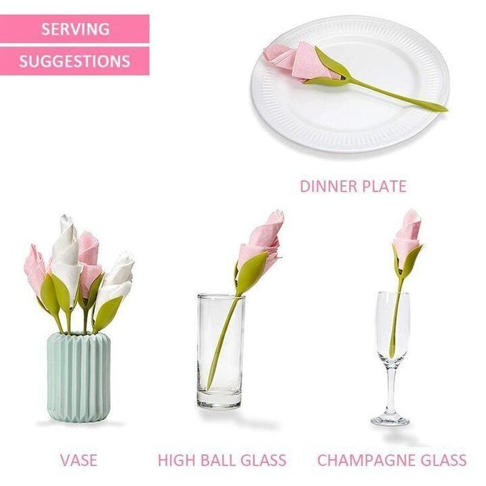 【🎉Last Day Save 48% OFF】Bloom Napkin Holder - Make life romantic