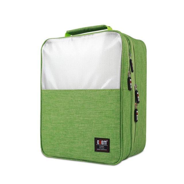 BUBM TXD-M Bolsa para zapatos Organizador de viaje Zapatos portátiles Bolsa de almacenamiento Estuche Cubo de embalaje 