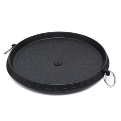 12 Inch Korean Barbecue Nonstick Plate Grill Pan Maifan Stone Round Cooker BBQ Tray