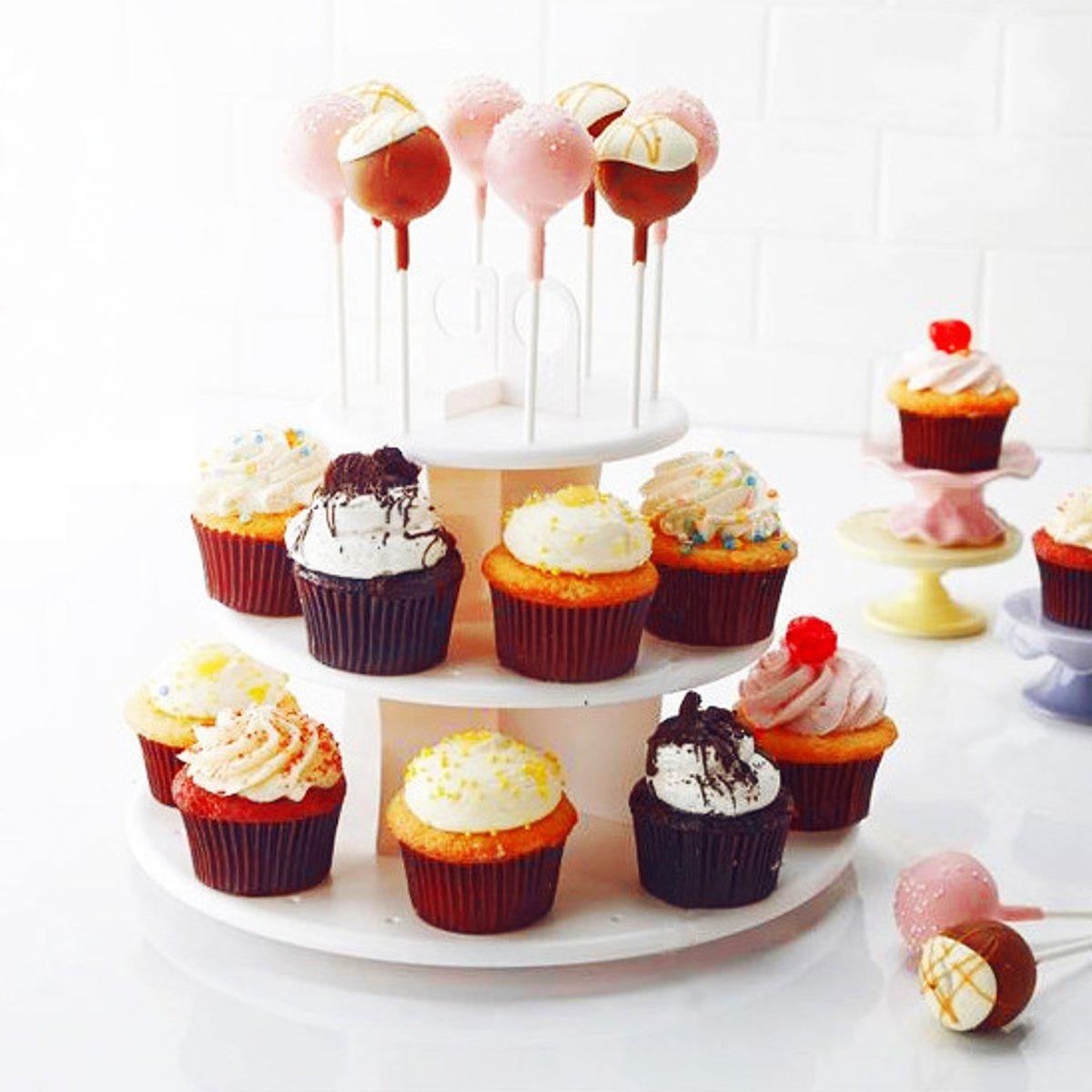 3 Etagen Hochzeit Geburtstag Party Kuchen Cupcake Ständer Dessert Display Lutscher Halter Kuchen Dekorationen 