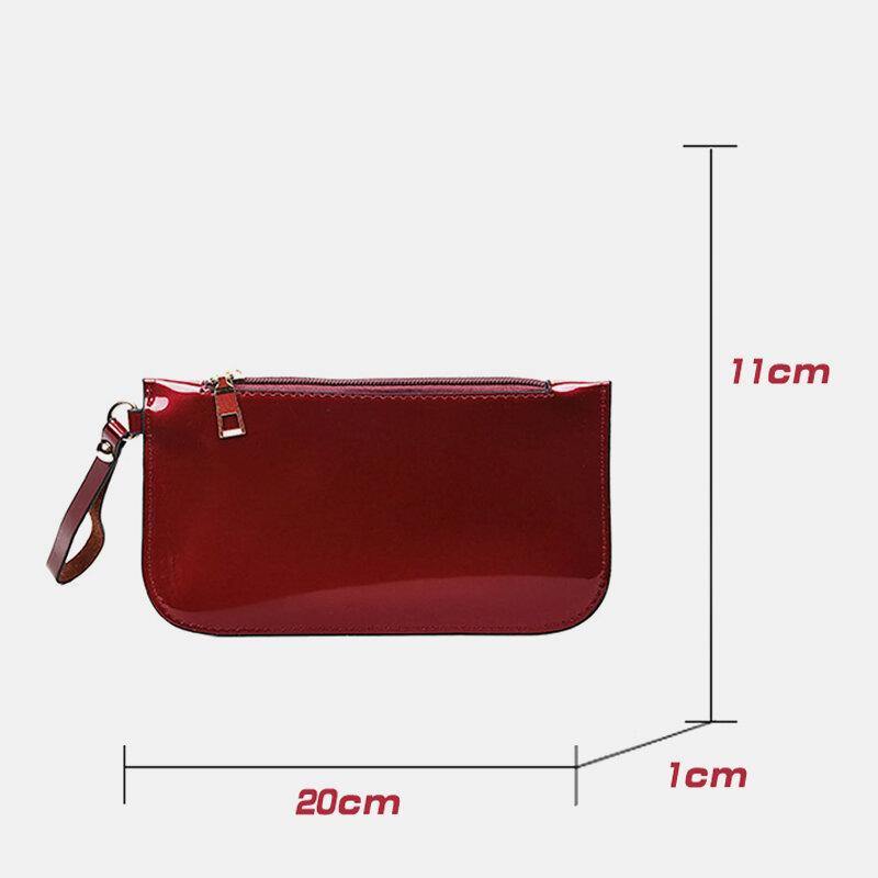 Frauen 3PCS PU Leder Multi-stück Leder Einfarbig Damen Taschen Handtasche Clutch Bag Umhängetasche 