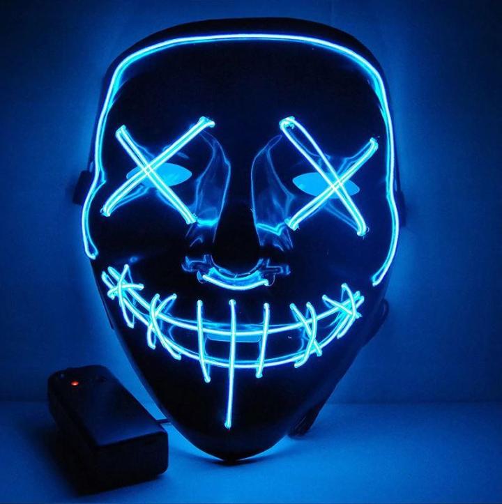 Halloween-LED-Maske