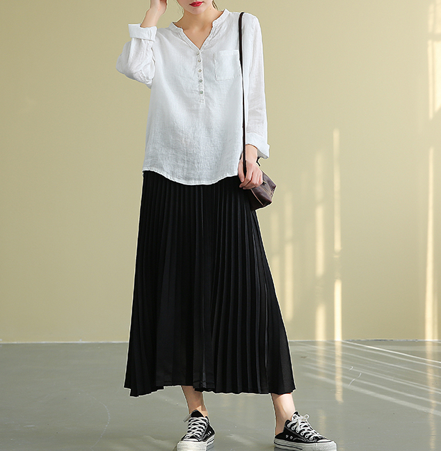 Casual Cotton loose fitting Women's Skirts DZA2007181