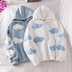 Niedlicher Kawaii Cloud Sky Hoodie