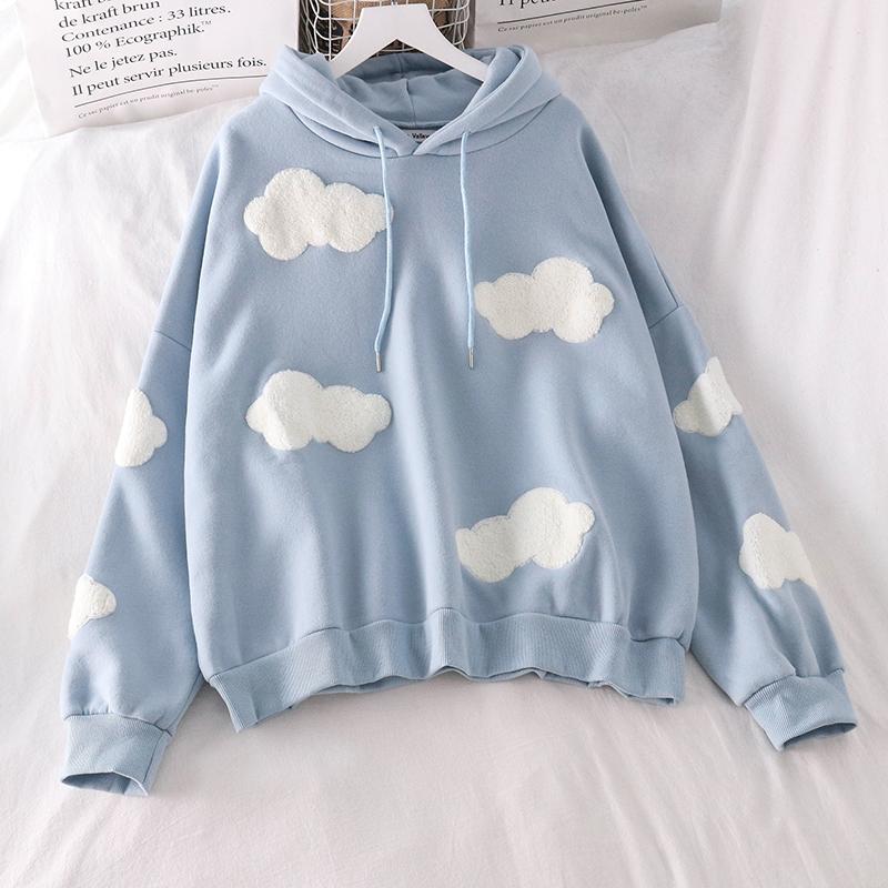 Niedlicher Kawaii Cloud Sky Hoodie