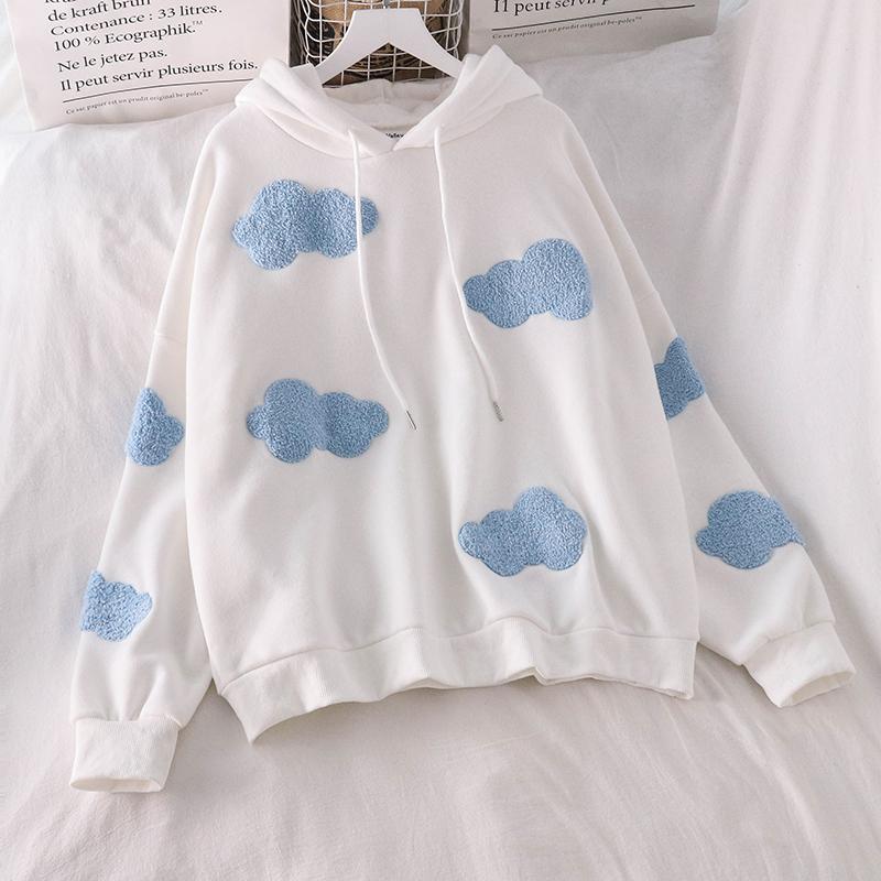 Niedlicher Kawaii Cloud Sky Hoodie